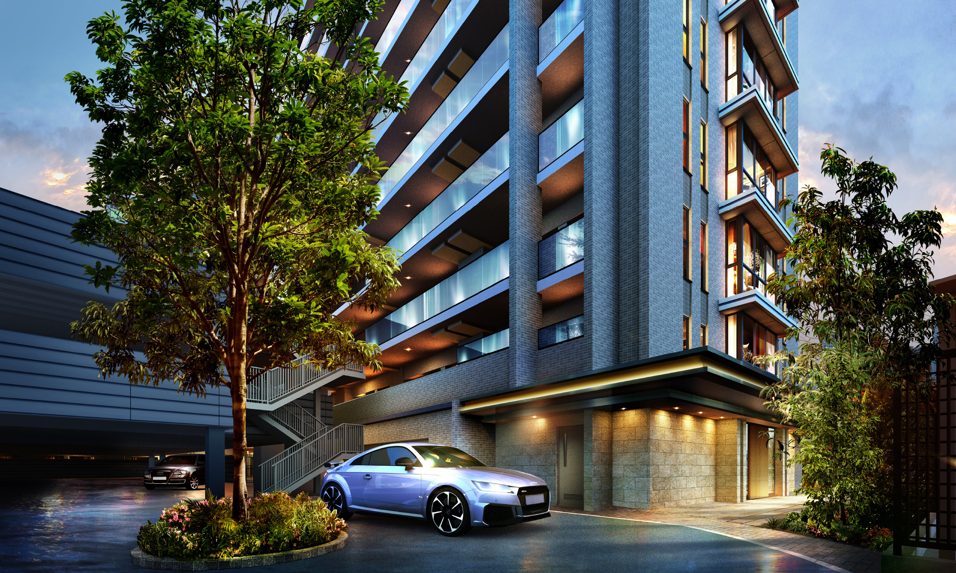 エントランス完成予想CG